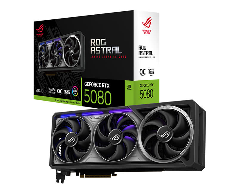 ASUS ROG Astral GeForce RTX™ 5080 16GB GDDR7 OC