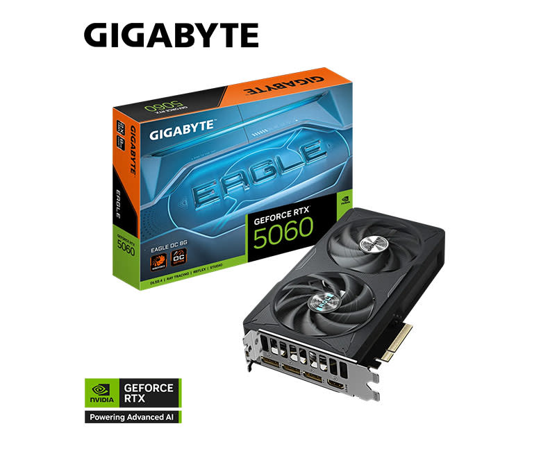 GIGABYTE GeForce RTX™ 5060 EAGLE OC 8G