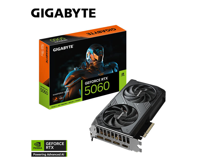 GIGABYTE GeForce® RTX™ 5060 WINDFORCE 8G