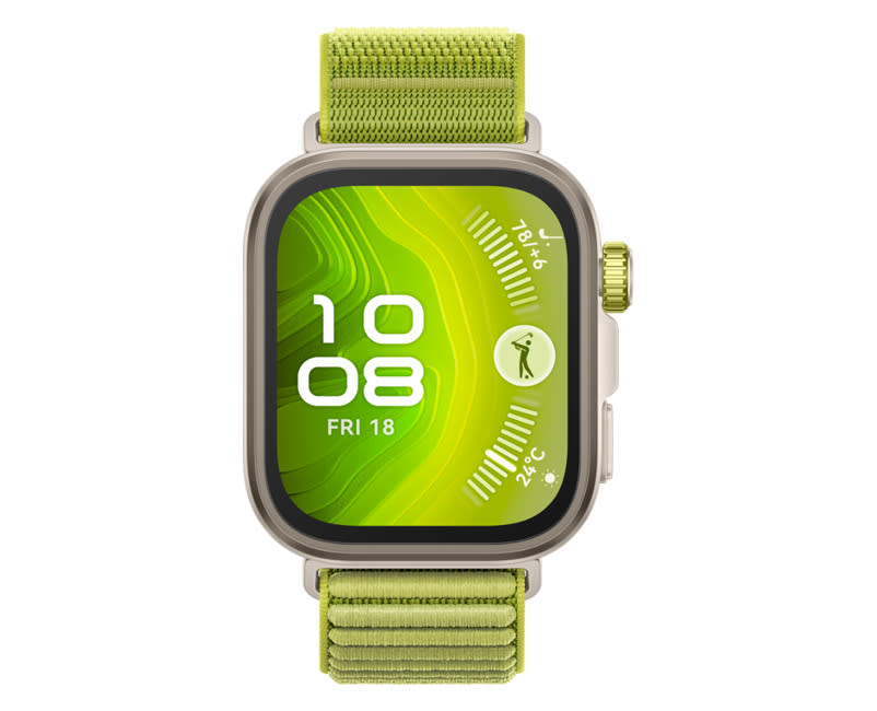 HUAWEI Watch Fit 4 Pro Green