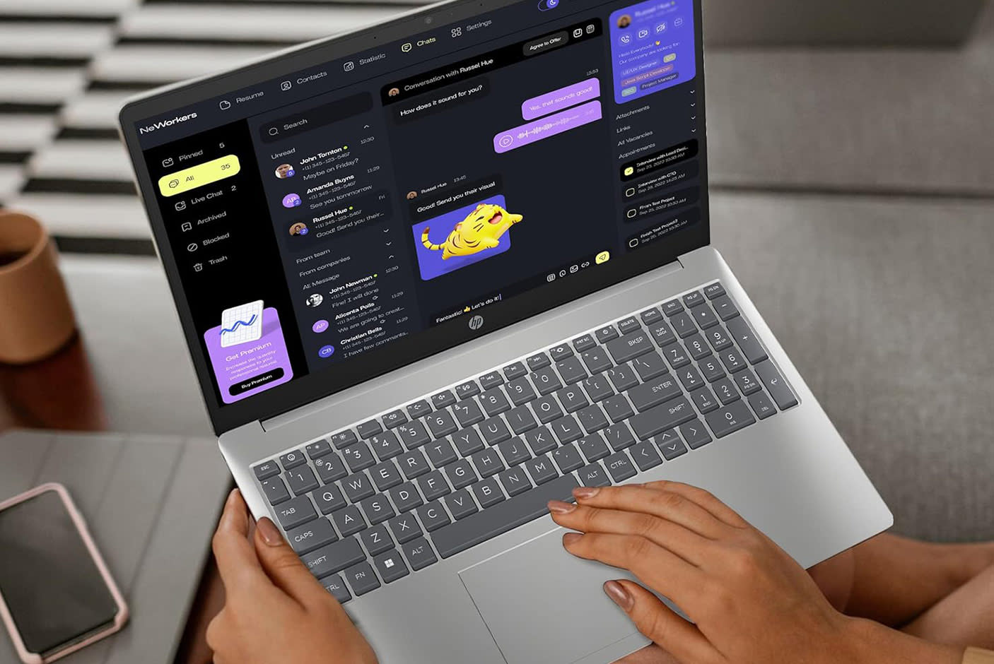 HP Laptop 15-fd1012nv