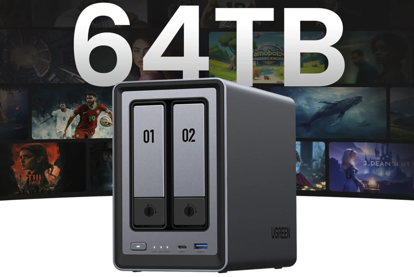 Massive Storage Capacity