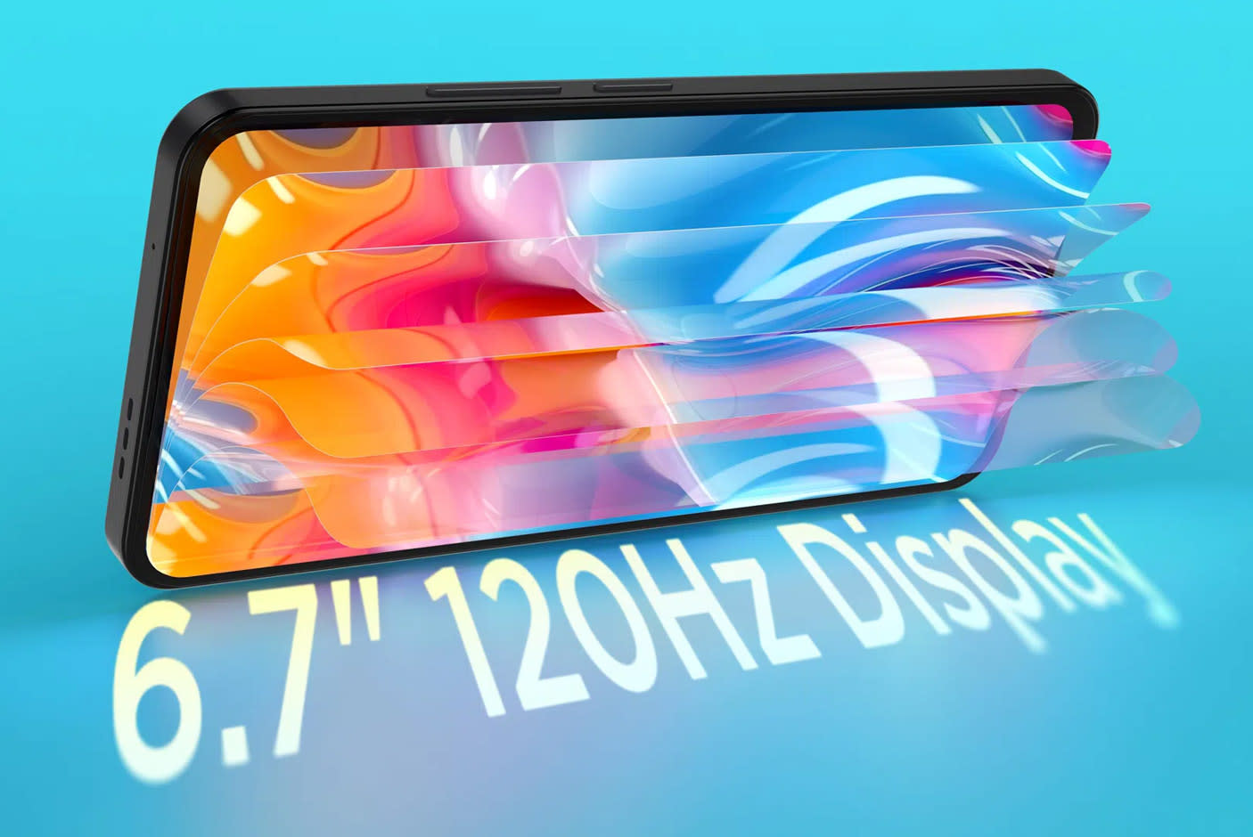 Expansive 120Hz HD+ Display