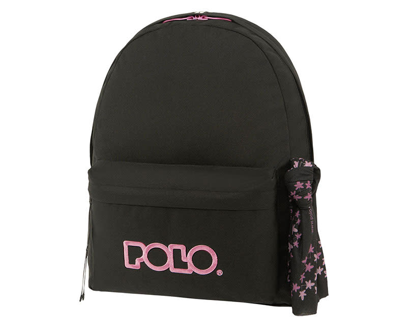 ΤΣΑΝΤΑ ΠΛΑΤΗΣ ORIGINAL SCARF ΜΑΥΡΟ/ΒΙΟΛΕ