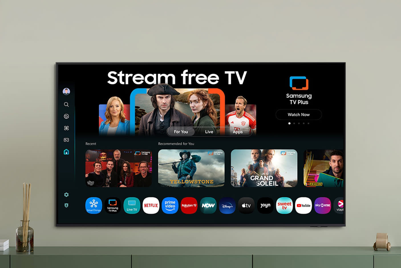 Samsung Crystal UHD DU8072F 4K Smart TV (2025)