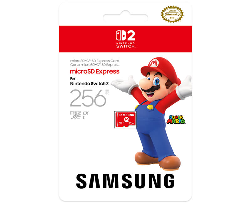 Samsung MicroSD 256GB EXCard Mario
