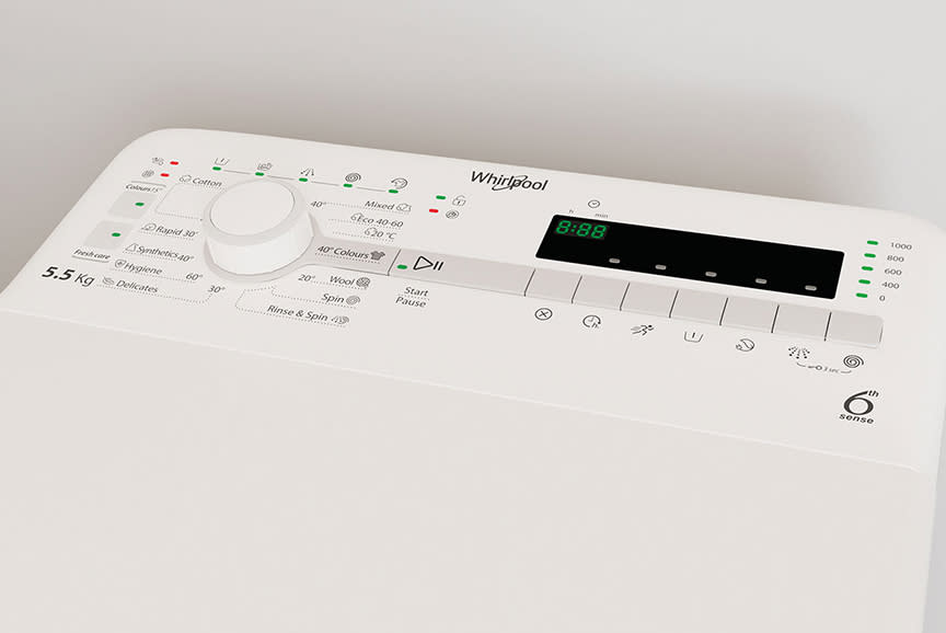 Whirlpool Πλυντήριο Ρούχων TDLR 55140S E