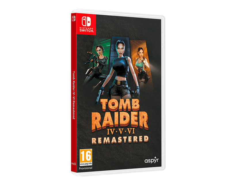 U&I Tomb Raider IV - VI Remastered Starring Lara Croft Nintendo Switch