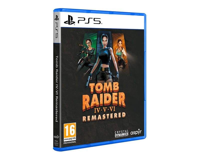 U&I Tomb Raider IV - VI Remastered Starring Lara Croft PlayStation 5