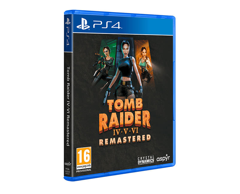 U&I Tomb Raider IV - VI Remastered Starring Lara Croft PlayStation 4