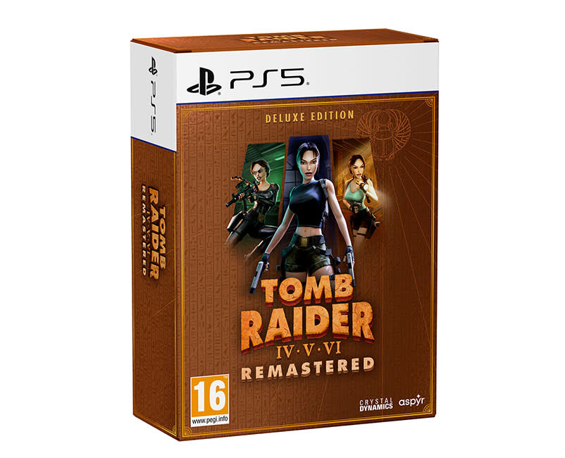 U&I Tomb Raider IV - VI Remastered Starring Lara Croft PlayStation 5