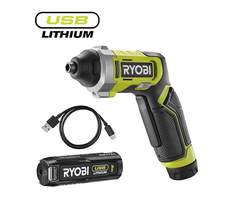 RYOBI 4V Cordless Screwdriver RSD4-120T