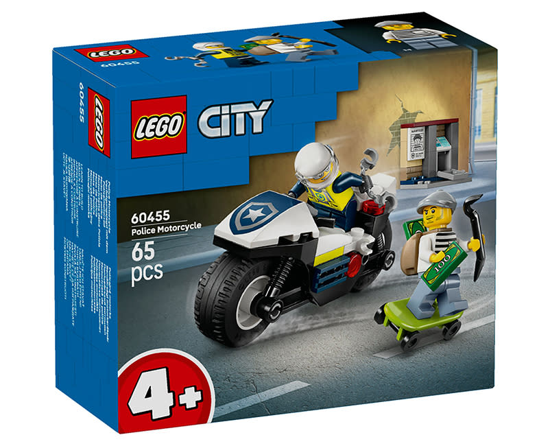 60455 Police Motorcycle Chase LEGO