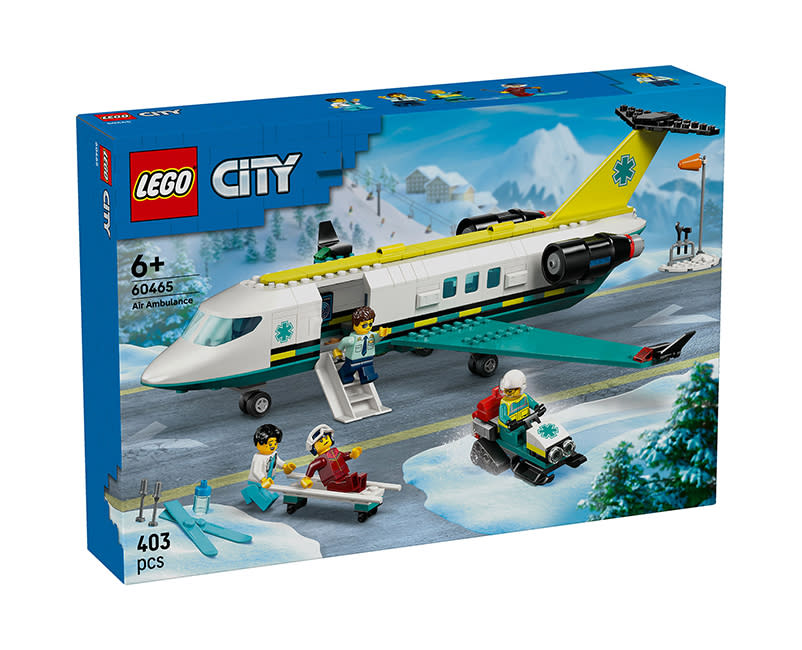 60465 Emergency Air Ambulance Airplane LEGO