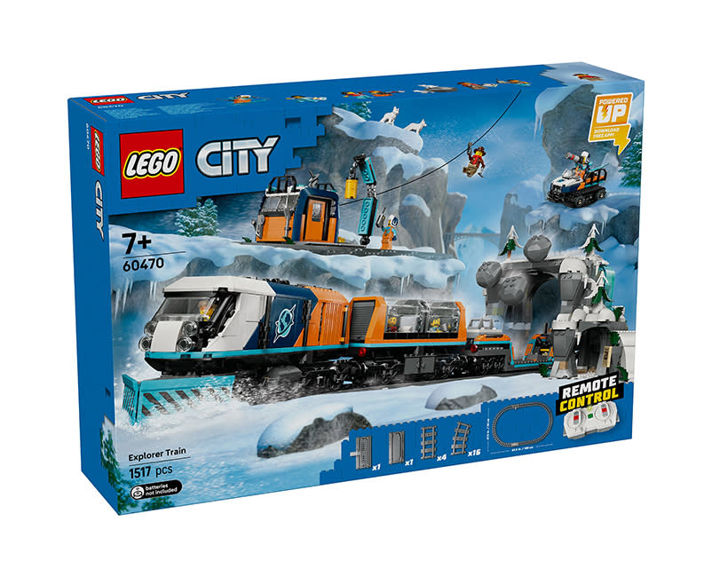 60470Explorers'ArcticPolarExpTrainLEGO