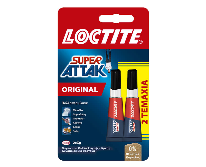 ΚΟΛΛ.ΣΤ.SUP ATTAK LIQUID 2Χ3ΓΡ LOCTITE