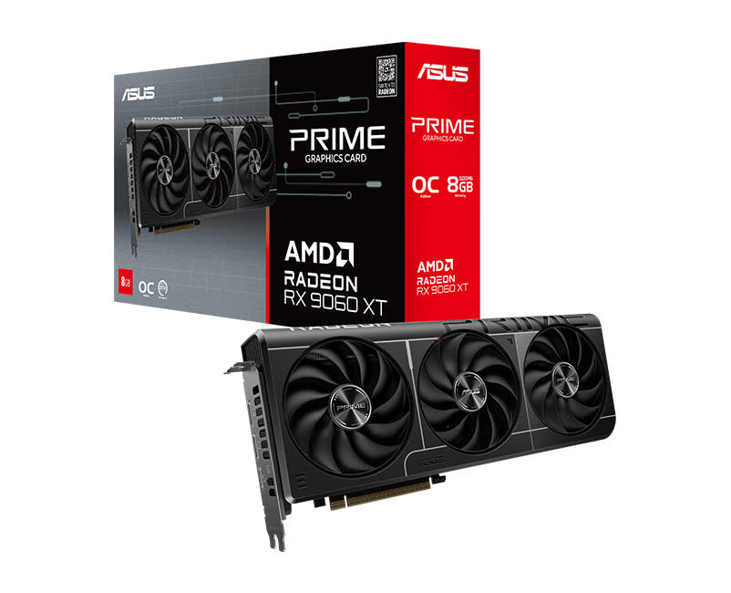 ASUS Prime Radeon™ RX 9060 XT 8GB GDDR6 OC Edition