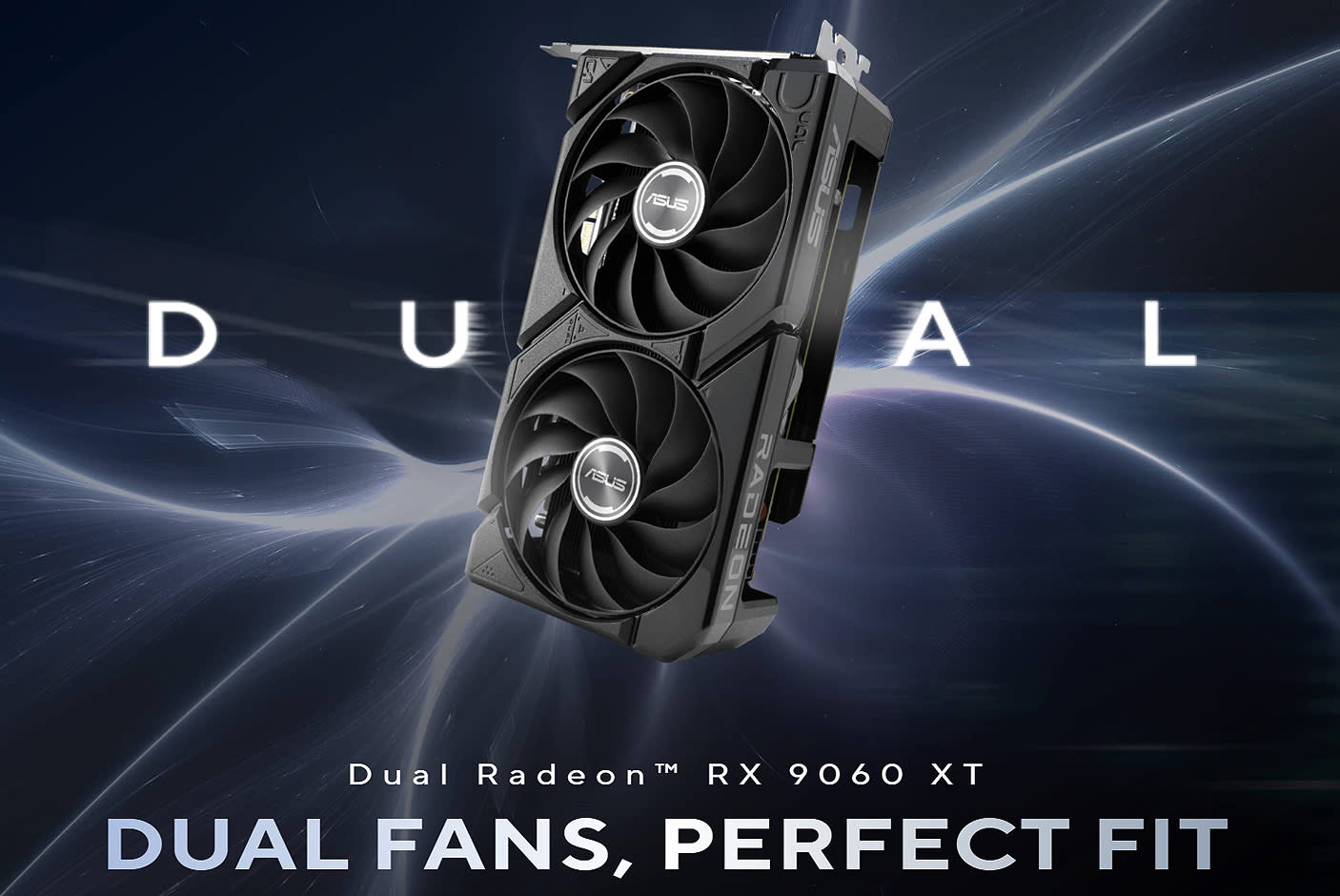 ASUS Dual Radeon™ RX 9060 XT 8G GDDR6