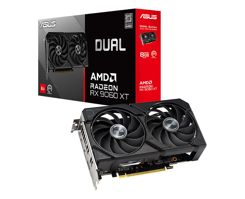 ASUS Dual Radeon™ RX 9060 XT 8G GDDR6