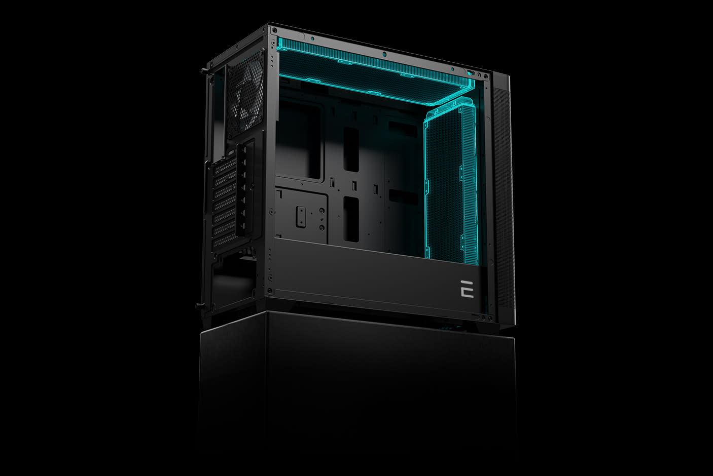 Dual 360mm Radiator Support