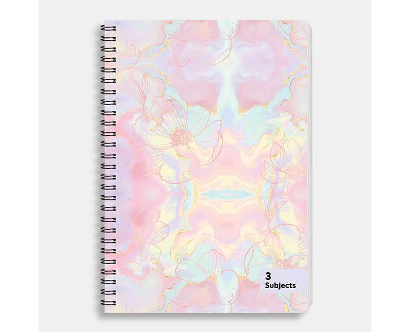 ΤΕΤΡΑ ΣΠΙΡ. 17x25/3Θ WATERCOLOR FLOWERS