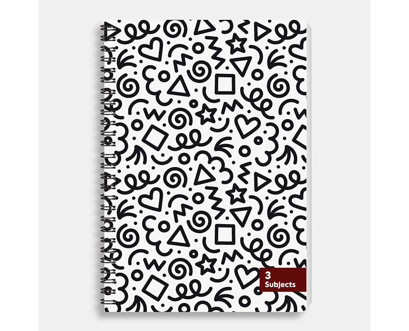 ΤΕΤΡΑ ΣΠΙΡ. 17x25/3Θ DOODLE 105Φ SENTIO