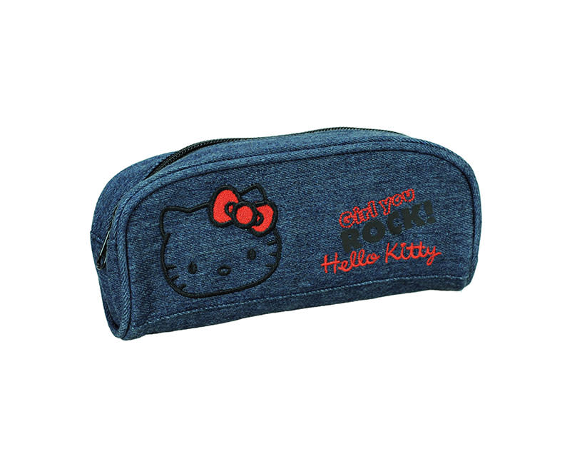 ΚΑΣΕΤΙΝΑ ΟΒΑΛ HELLO KITTY DENIM GIM