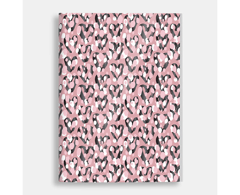 ΤΕΤΡΑΔΙΟ ΡΙΓΕ 17x25 HEARTS 40Φ.