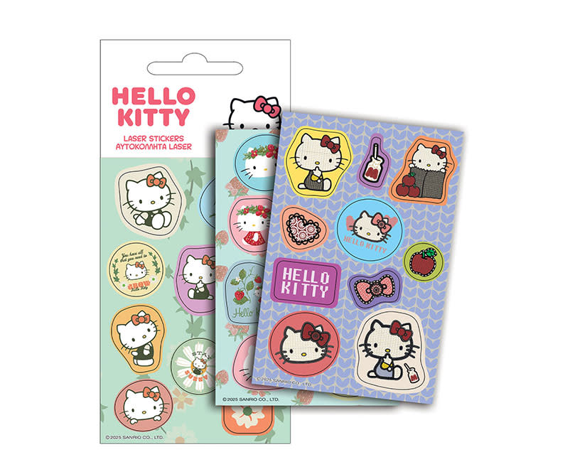 ΑΥΤΟΚΟΛΛΗΤΑ LASER HELLO KITTY GIM