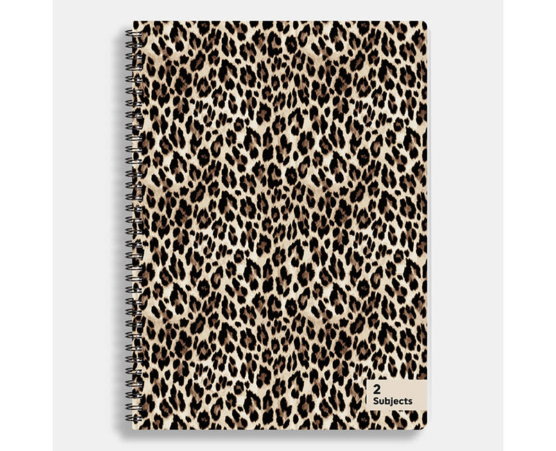 ΤΕΤΡΑΔIO ΣΠΙΡΑΛ A4/2Θ LEOPARD 70Φ SENTIO