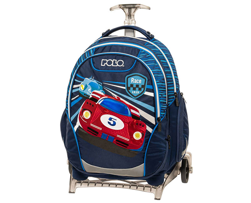 TROLLEY ΣΧΟΛΙΚΟ BASE-FREE RACE CAR POLO