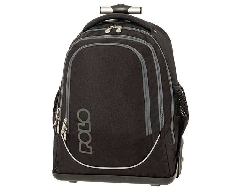 TROLLEY ΣΧΟΛΙΚΟ CART ΜΑΥΡΟ POLO