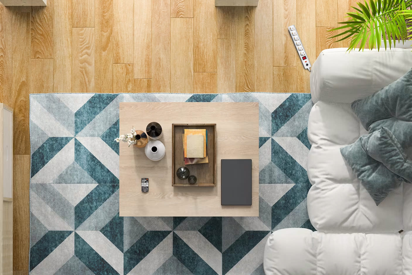 Turbo-X πολύπριζο ασφαλείας 6 θέσεων 