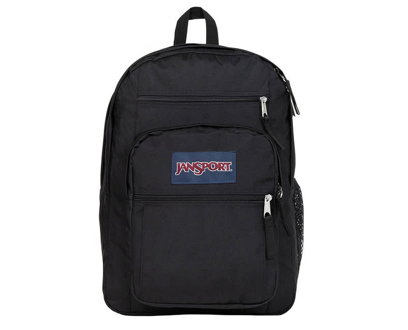 ΤΣΑΝΤΑ ΠΛΑΤΗΣ BIG STUDENT BLACK JANSPORT