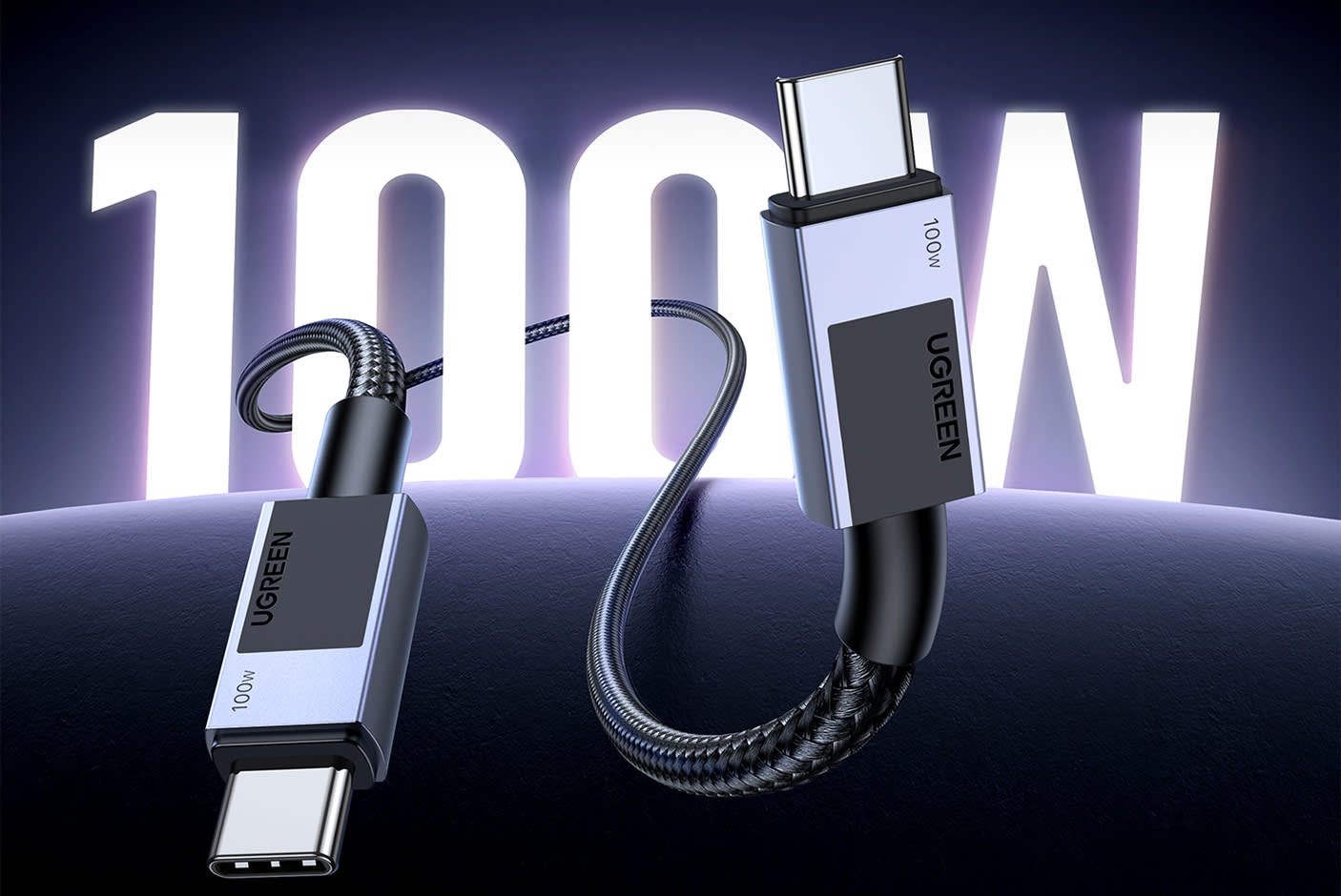 UGREEN USB C to USB C Charger Cable 100W