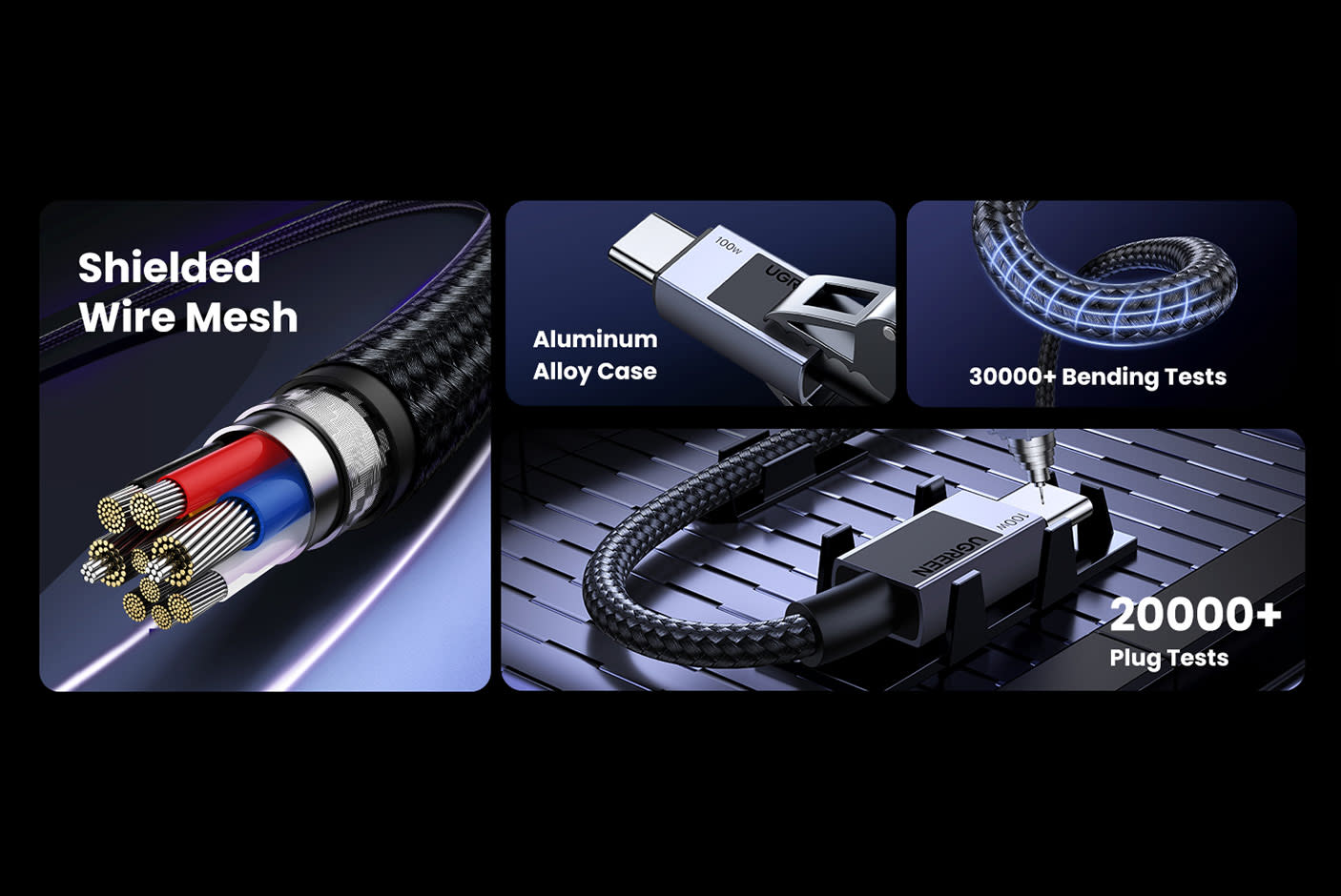 UGREEN USB C to USB C Charger Cable 100W
