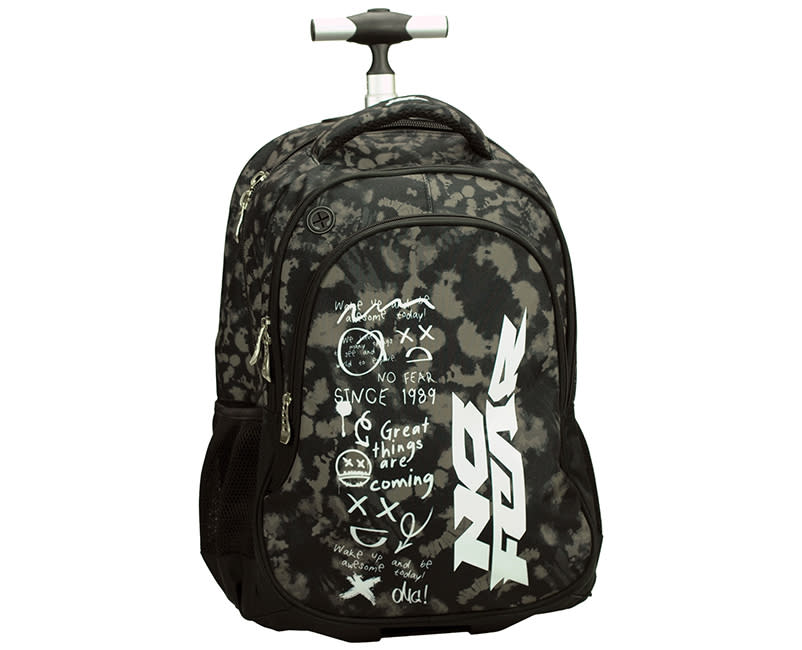 TROLLEY ΣΧΟΛΙΚΟ NO FEAR DOODLES BMU