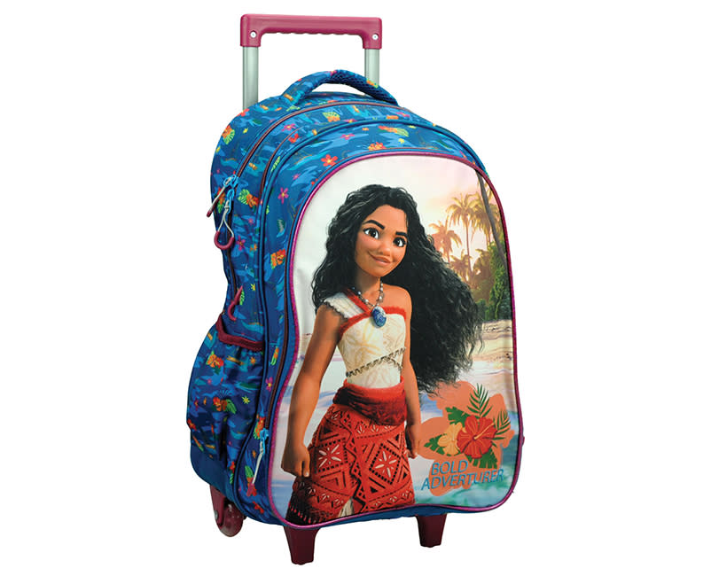 TROLLEY ΣΧΟΛΙΚΟ VAIANA WAVE GIM