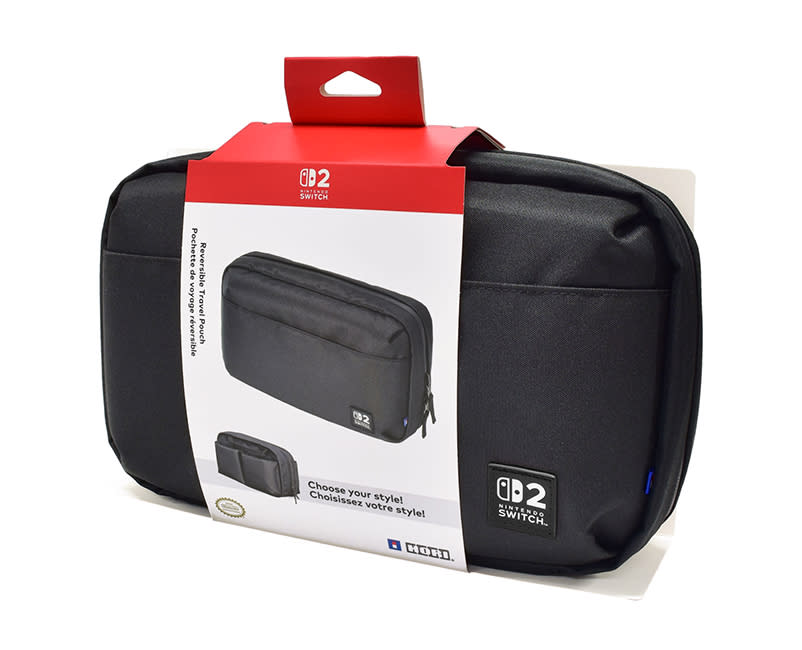 Hori Reversible Travel Pouch Black NSW