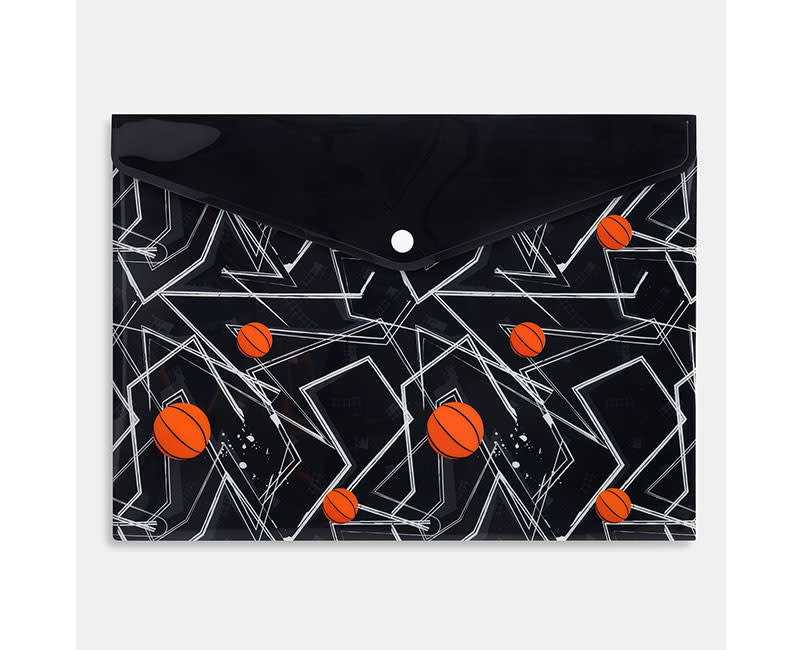 ΦΑΚΕΛΟΣ ΜΕ ΚΟΥΜΠΙ Α4 BASKETBALL