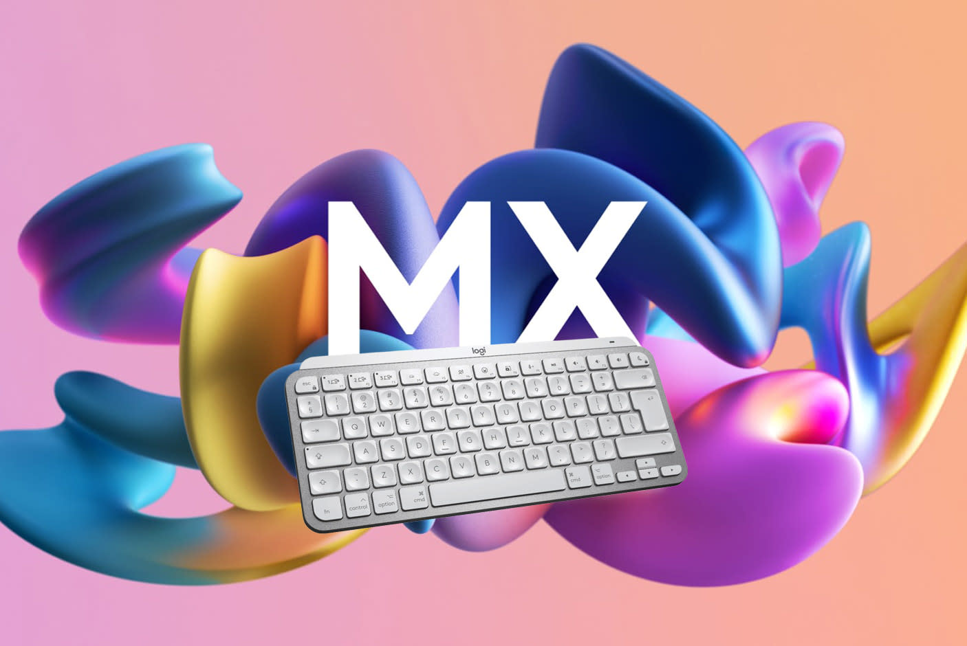 Logitech MX Keys Mini Pale Grey for Mac