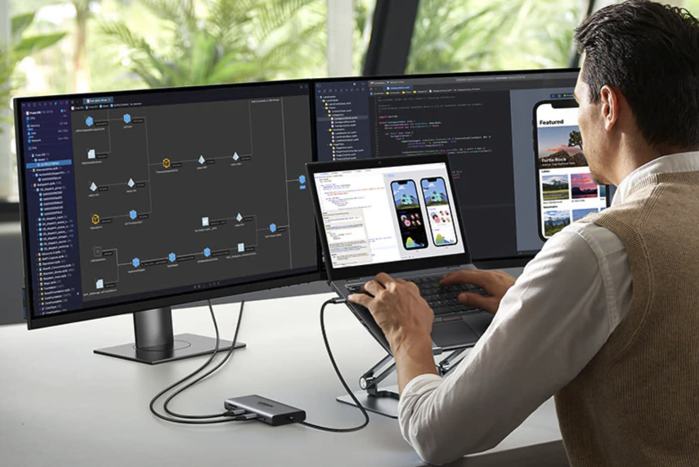 UGREEN Revodok Pro 210 10-in-1 USB-C Hub