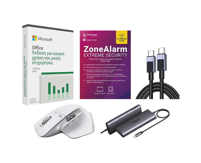 Office Business + ZoneAlarm + Dock + MX Master