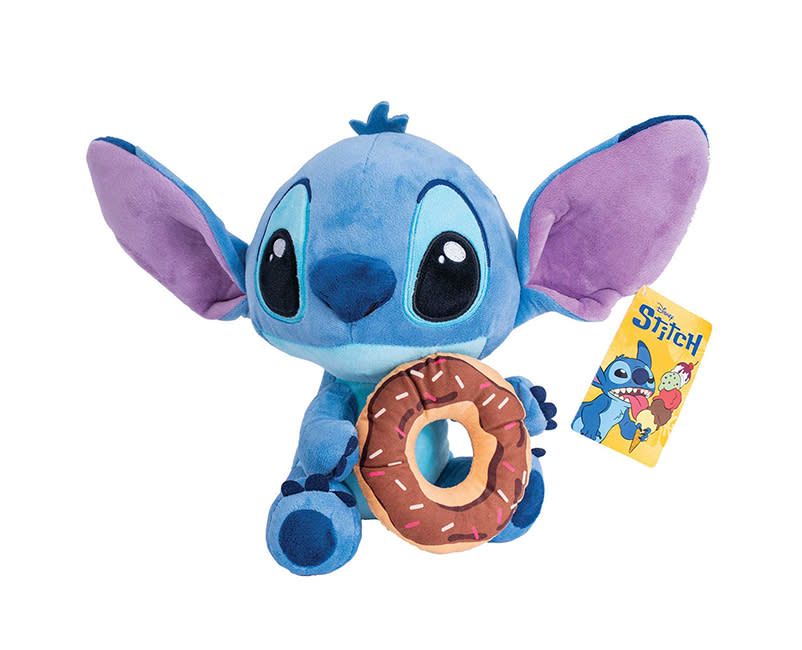Λούτρινο Disney Stitch με Ντόνατ 25εκ
