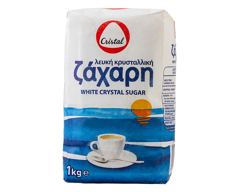 Ζάχαρη Λευκή Κρυσταλλική 1kg Cristal