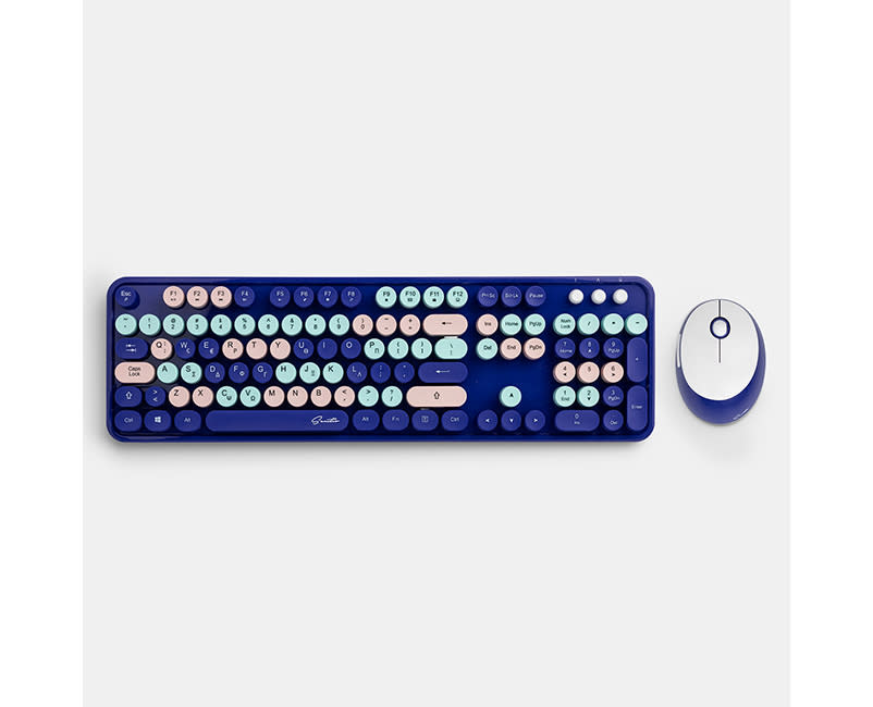 ΠΛΗΚΤΡΟΛΟΓΙΟ-ΠΟΝΤΙΚΙ COMBO ΜΠΛΕ SENTIO