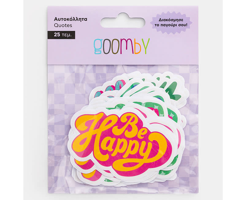 VINYL STICKERS QUOTES 25TEM GOOMBY