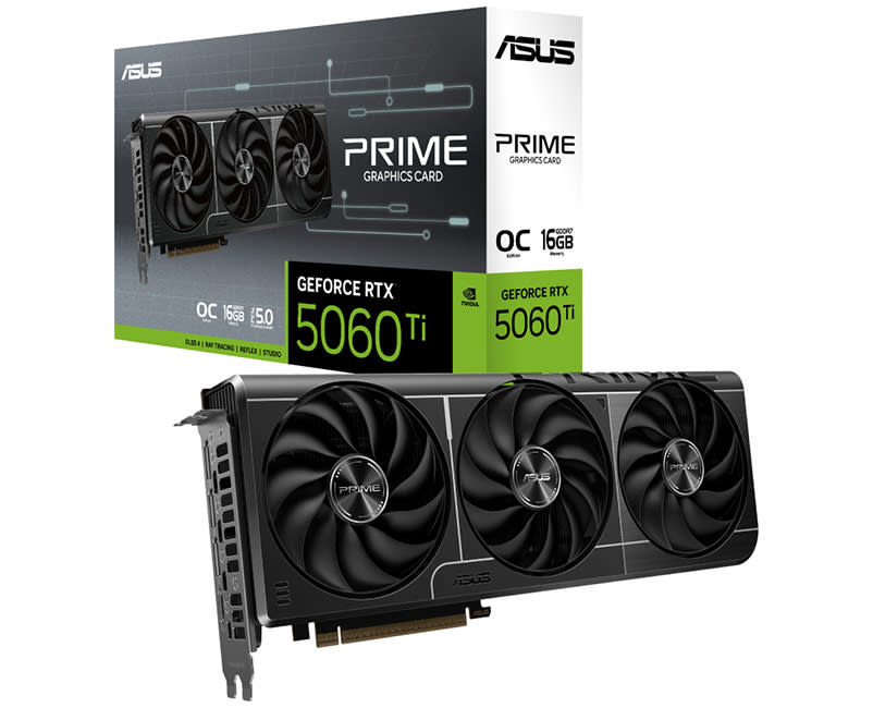 ASUS PRIME GeForce RTX™ 5060 Ti 16GB GDDR7 OC Edition