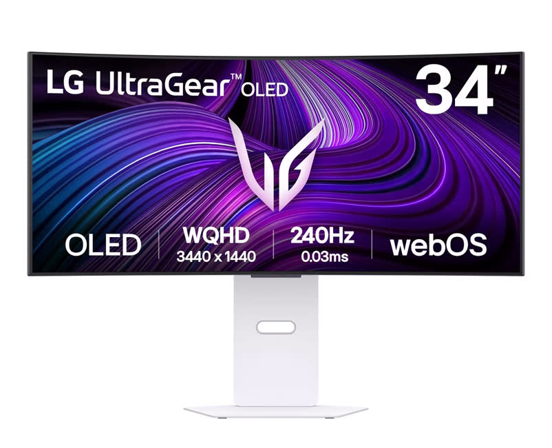 LG 34" OLED Gaming Monitor 34GX90SA-W