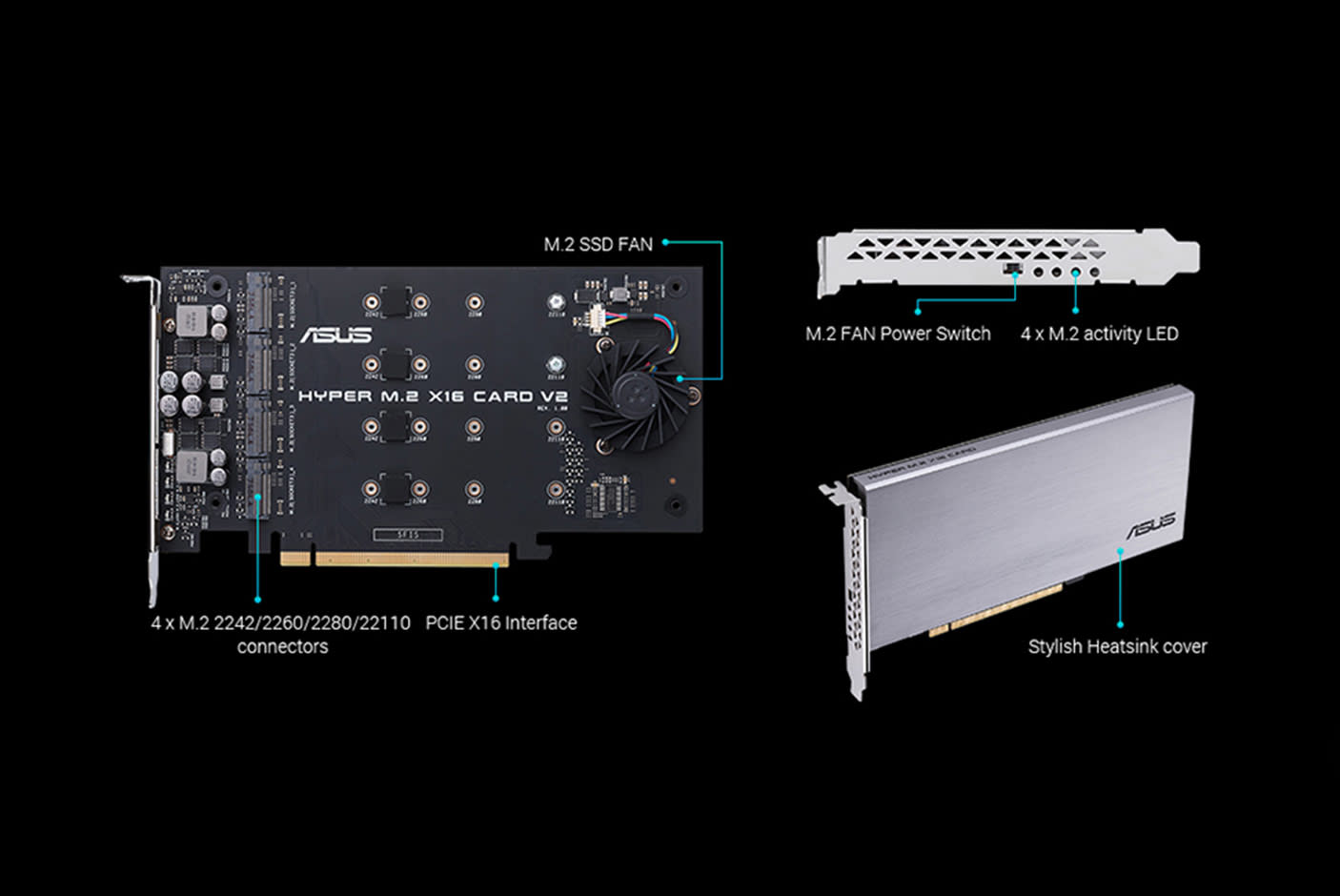 ASUS HYPER M.2 x16 CARD V2